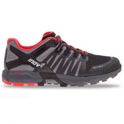 Zapatillas Running Inov-8 Roclite 305 GTX Hombre Negras / Gris / Rojas - Chile LHK602941